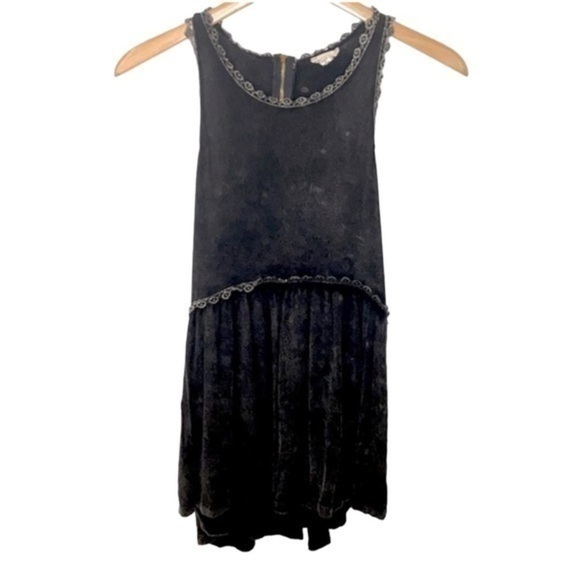 POL | Women’s Charcoal Quarter Zip Back Halter Top, Size S - Picture 1 of 8